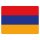 Blechschild "Flagge Armenien" 40 x 30 cm Dekoschild Staatsflagge Armenien