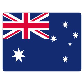 Blechschild "Flagge Australien" 40 x 30 cm Dekoschild Länderfahnen