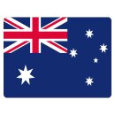 Blechschild "Flagge Australien" 40 x 30 cm...