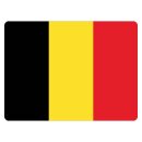 Blechschild "Flagge Belgien" 40 x 30 cm...