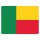 Blechschild "Flagge Benin" 40 x 30 cm Dekoschild Staatsflagge Benin