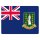 Blechschild "Flagge Britische Jungferninseln" 40 x 30 cm Dekoschild Fahnen