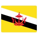 Blechschild "Flagge Brunei" 40 x 30 cm...