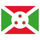 Blechschild "Flagge Burundi" 40 x 30 cm...