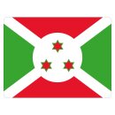 Blechschild "Flagge Burundi" 40 x 30 cm...