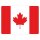 Blechschild "Flagge Kanada" 40 x 30 cm Dekoschild Länderfahnen