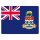 Blechschild "Flagge Cayman Inseln" 40 x 30 cm Dekoschild Länderflagge