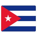 Blechschild "Flagge Kuba" 40 x 30 cm Dekoschild...