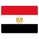 Blechschild "Flagge Ägypten" 40 x 30 cm...