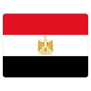 Blechschild "Flagge Ägypten" 40 x 30 cm...