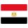 Blechschild "Flagge Ägypten" 40 x 30 cm Dekoschild Länderfahnen