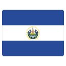 Blechschild "Flagge El Salvador" 40 x 30 cm...