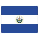 Blechschild "Flagge El Salvador" 40 x 30 cm...