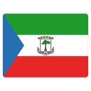 Blechschild "Flagge Äquatorialguinea" 40 x...