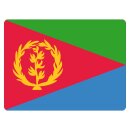 Blechschild "Flagge Eritrea" 40 x 30 cm...