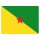 Blechschild "Flagge Französisch-Guayana" 40 x 30 cm Dekoschild Länderflagge