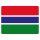 Blechschild "Flagge Gambia" 40 x 30 cm Dekoschild Nationalflaggen