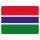 Blechschild "Flagge Gambia" 40 x 30 cm Dekoschild Nationalflaggen