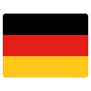 Blechschild "Flagge Deutschland" 40 x 30 cm...