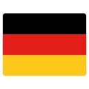 Blechschild "Flagge Deutschland" 40 x 30 cm...