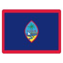 Blechschild "Flagge Guam" 40 x 30 cm Dekoschild...