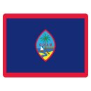 Blechschild "Flagge Guam" 40 x 30 cm Dekoschild...