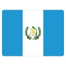 Blechschild "Flagge Guatemala" 40 x 30 cm...