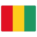 Blechschild "Flagge Guinea" 40 x 30 cm...