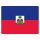 Blechschild "Flagge Haiti" 40 x 30 cm Dekoschild Fahnen