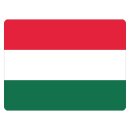 Blechschild "Flagge Ungarn" 40 x 30 cm...