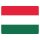 Blechschild "Flagge Ungarn" 40 x 30 cm Dekoschild Länderflagge