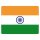 Blechschild "Flagge Indien" 40 x 30 cm Dekoschild Nationalflaggen
