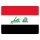 Blechschild "Flagge Irak" 40 x 30 cm Dekoschild Irak Flagge