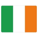 Blechschild "Flagge Irland" 40 x 30 cm...