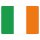 Blechschild "Flagge Irland" 40 x 30 cm Dekoschild Fahnen