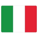 Blechschild "Flagge Italien" 40 x 30 cm...