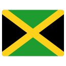 Blechschild "Flagge Jamaika" 40 x 30 cm...