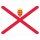 Blechschild "Flagge Jersey" 40 x 30 cm Dekoschild Nationalflaggen