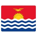 Blechschild "Flagge Kiribati" 40 x 30 cm...