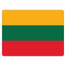 Blechschild "Flagge Litauen" 40 x 30 cm...