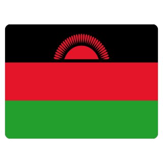 Blechschild "Flagge Malawi" 40 x 30 cm Dekoschild Nationalflaggen