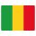 Blechschild "Flagge Mali" 40 x 30 cm Dekoschild Mali Flagge