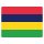 Blechschild "Flagge Mauritius" 40 x 30 cm Dekoschild Länderfahnen