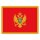 Blechschild "Flagge Montenegro" 40 x 30 cm Dekoschild Montenegro Flagge