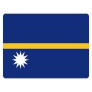 Blechschild "Flagge von Nauru" 40 x 30 cm...