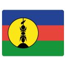 Blechschild "Flagge Neukaledonien" 40 x 30 cm...