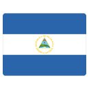 Blechschild "Flagge Nicaragua" 40 x 30 cm...