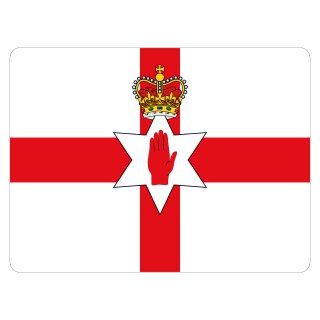 Blechschild "Flagge Nordirland" 40 x 30 cm Dekoschild Länderflagge