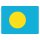 Blechschild "Flagge Palau" 40 x 30 cm Dekoschild Länderflagge