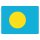 Blechschild "Flagge Palau" 40 x 30 cm Dekoschild Länderflagge
